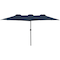 15ft. Outdoor Patio Market Umbrella with Hand Crank